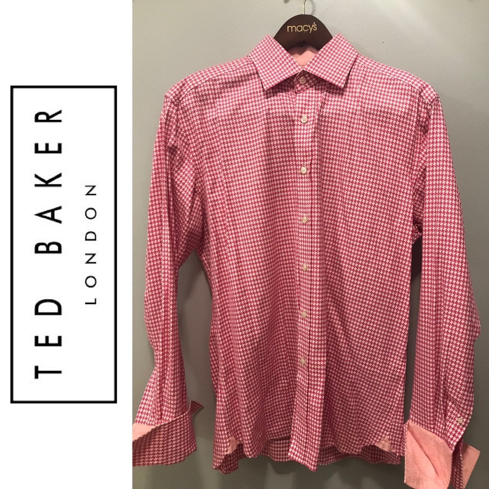 Ted Baker London Archive French Cuff Shirt 16.5